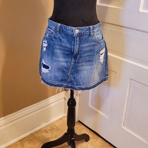 Guess jean skirt